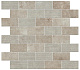Декор Атлас Конкорд Италия Аикс/ Aix Cendre Tumbled Minibrick 30.5x30.5 9AKC