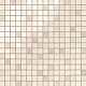 Мозаика Атлас Конкорд Италия Марвел Стоун/ Marvel Stone Cream Prestige Mosaic Q 30.5x30.5 9MQE