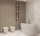 Керамогранит Аркадия Керамика CR4019-A Calacatta Gold Carving 60x120 белый