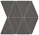 Мозаика Атлас Конкорд Италия Буст Натурал/ Boost Natural Coal Mosaico Rhombus A7CR 33.8x36.7