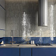 Панно Kerama Marazzi KMP3STA007RN6X Панно Мажорель синий темный глянцевый из 6 частей 28.5x36