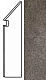 Ступень правая Атлас Конкорд Италия Брэйв/ Brave Earth Battiscopa Sag. Dx A1JN 7.2x30