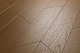Кварцвиниловая плитка Aqua Floor Шеврон премиум (Паркет)/ Chevron Premium (Parquet) AF7014CVR 690x120 Дуб селект Темный замковый кварц винил напольный