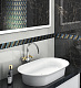 Декор Kerama Marazzi MM7204 Алькала черный мозаичный 20x50