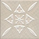 Декор Kerama Marazzi KMD3STA017GN Бахия 2 бежевый светлый глянцевый 9.8x9.8