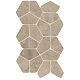 Мозаика Атлас Конкорд Италия Лимс/ Lims Grey Mosaico Gemini 41.6x24 A3JG