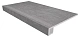 Комплект Estima SR01 Spectrum Grey (Ступень 33x120 непол. прямоугол. бортик с насечками + Подступенок 14,5x120)