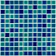 Мозаика NSmosaic PW2323-14 бирюзовый 30x30