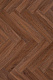 Кварцвиниловая плитка Aqua Floor Паркет клеевой/ Parquet Glue AF2518PG 610x122 Дуб Темный замковый кварц винил напольный
