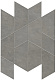Керамогранит Атлас Конкорд Италия Призм/ Prism Fog Mosaico Maze Silk 31x35.7 A411