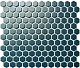 Мозаика NSmosaic PS2326-08 бирюзовый 26x30