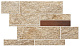 Мозаика Атлас Конкорд Италия Норде/ Norde Oro Brick Corten Matte 27.8x39 A597