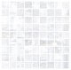 Мозаика Grasaro Gesso Grey 30x30 G-50/M/m01/300x300x8