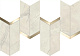 Декор Атлас Конкорд Италия Марвел Икс/ Marvel X Calacatta Perla Chevron 19.2x46.3 AF8Y