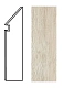 Ступень правая Атлас Конкорд Италия Акси/ Axi White Pine Battiscopa Sag. Dx ANMA 7.2x30