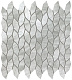 Мозаика Атлас Конкорд Италия Марвел Стоун/ Marvel Stone Bardiglio Grey Twist 30.5x30.5 9STB