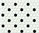 Мозаика NSmosaic PS2326-03 белый 26x30