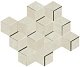 Мозаика Атлас Конкорд Италия Марвел Эдж/ Marvel Edge Imperial White Mosaico 3D 30.5x36.4 AEPI