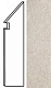 Ступень правая Атлас Конкорд Италия Брэйв/ Brave Gypsum Battiscopa Sag. Dx A1JK 7.2x30