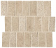 Мозаика Атлас Конкорд Италия Лимс/ Lims Beige Mosaico Spritz Tumbled 30.4x33.5 A3NF