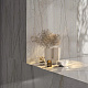 Декор Kerama Marazzi KMD3STA029BR Ифран серый светлый глянцевый обрезной 60x119.5