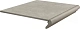 Ступень Kerama Marazzi KM4040G0011NGTF фронтальная Хадду серый светлый матовый 34x40.2