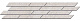 Бордюр Kerama Marazzi SG144\003 Гренель серый светлый мозаичный 9,8x46,5