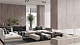 Мозаика Estima TN02 Tramontana Fascia Anthracite 30x30 серый