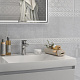 Декор Kerama Marazzi AZ\A053\6424 Мотиво серый светлый глянцевый 25x40