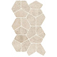 Мозаика Атлас Конкорд Италия Лимс/ Lims Ivory Mosaico Gemini 41.6x24 A3JE