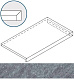 Ступень угловая правая Италон Дженезис X2 Silver X2 33x60