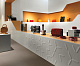 Керамическая плитка Атлас Конкорд Италия 3Д Волл Дизайн/ 3D Wall Design Dune Sand Matte 40x80 8DUS
