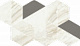 Мозаика ColiseumGres Треви/ Trevi White Trapezium 18x31,4