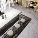 Панно Kerama Marazzi SG071602R\P Капрая белый лаппатированный (из 2ч. 120x320) 240x320