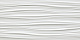 Керамическая плитка Атлас Конкорд Италия 3Д Волл Дизайн/ 3D Wall Design Ribbon White Matte 40x80 8SBW