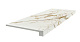 Ступень фронтальная ColiseumGres Помпеи/ Pompei White 33x90