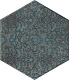 Декор Kerama Marazzi VT\A560\SG23036N Гроссето синий 20x23.1