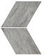 Мозаика Атлас Конкорд Италия Марвел Стоун/ Marvel Stone Bardiglio Grey Chevron Lappato 22.5x22.9 AS1U