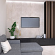 Керамогранит Laparet Tiffany графитовый 60x120 матовый