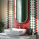 Керамическая плитка Kerama Marazzi Авейру мозаичный красный глянцевый 26x30 65013