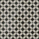 Декор Kerama Marazzi Фреджио 2 черно-белый 20x20 VT\A295\SG1544N