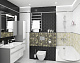 Керамогранит Laparet Tabu чёрный 40x40 матовый
