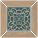Вставка Kerama Marazzi ID153 Тровазо наборный бежевый матовый 13x13
