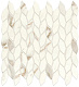 Мозаика Атлас Конкорд Италия Марвел Шайн/ Marvel Shine Calacatta Prestigio Twist Silk 30.5x30.5 A4WP