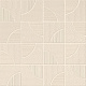 Мозаика Атлас Конкорд Италия Апломб/ Aplomb Cream Mosaico Arch 32x32 A6SL