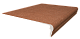 Ступень Kerama Marazzi SG906800N\GR фронтальная Аллея кирпичный 30x30