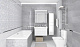 Мозаика (MM34041) Laparet Depo мозаичный белый 25x25 матовый