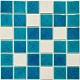 Мозаика NSmosaic PW4848-26 бирюзовый 30.6x30.6