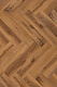 Кварцвиниловая плитка Aqua Floor Паркет клеевой/ Parquet Glue AF2516PG 610x122 Дуб Темный замковый кварц винил напольный