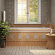 Бордюр Kerama Marazzi BLD054 Багет Монтальбано белый матовый 3x15